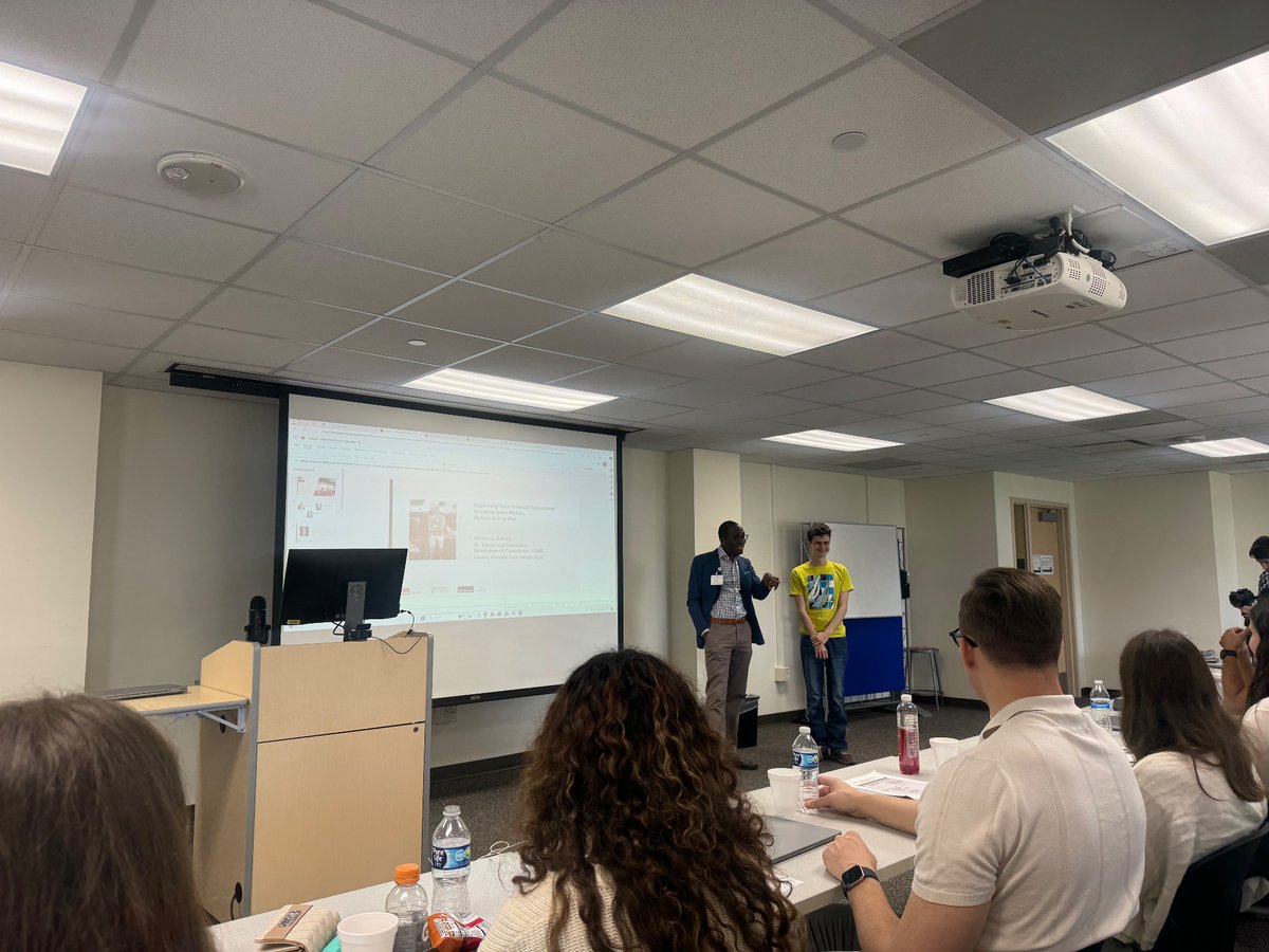 Day 1 of Summer Camp: 
We are transforming to an entrepreneurial mindset! 

With captivating and interactive sessions, “Exploring your internal ecosystem” and meeting a panel of #entrepreneurs, we had a fun and informative day! 
@utmbhealth #InnovationIsKey #mentoring