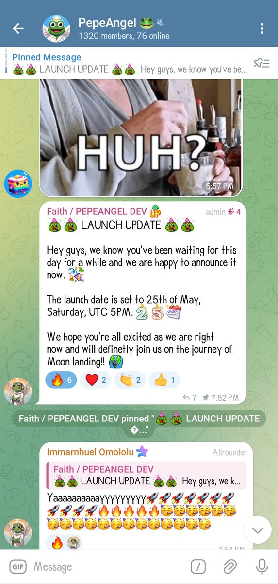 pepengle's tweet photo. As promised, the $PEPENGL team has announced the date of launch.
Date: 25th May, Saturday
Time: 5pm UTC
Join Us Now as we make great preparations to moon.
Hail #PEPENGL !!β¨β¨
$BONK $WIF US . https://t.co/J2ZU30B1Q2