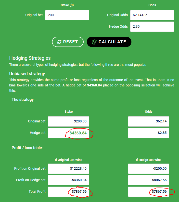 FUsterud's tweet photo. @manne8700 @Mortenrf Hvis du ikke har trukket ud endnu kan du drage en lille fordel af at lægge 4360,84 kr. på 1X dobbeltchance inde hos Unibet til 2.85
Du vil være sikret små 78 kr. mere (hvis dit lukkebeløb i hvert fald ikke er ændret). Med (lille) mulighed for at vinde på begge med 2-0 FC -> 2-2 X https://t.co/Gz1kDhueYH