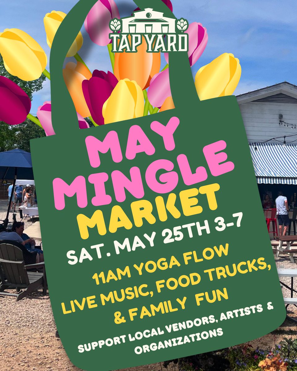 HopeLineNC's tweet image. Join us in supporting HopeLine at the May Mingle Market this weekend! Located at Tap Yard Raleigh!
@tapyardraleigh