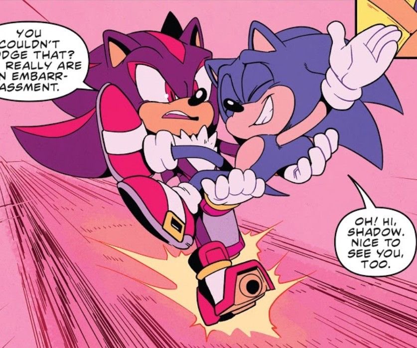 VroskiVA's tweet photo. Finally gonna start posting again, hopefully. I changed up my signature! Enjoy a silly redraw of the hogs 

#sonicthehdgehog #shadowthedgehog #sonadow #fanart #art #sonicfyp #sonicfanart #art #digitalart #xartist https://t.co/pArrbLQJZY