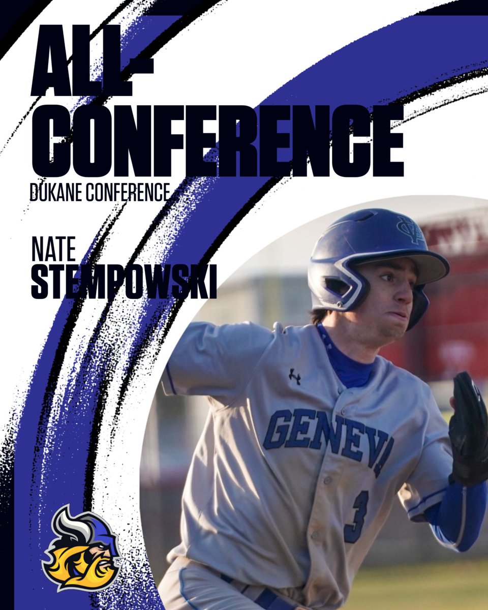 SS Nate Stempowski has been selected for DuKane All-Conference!

Congrats, Nate! #THOR