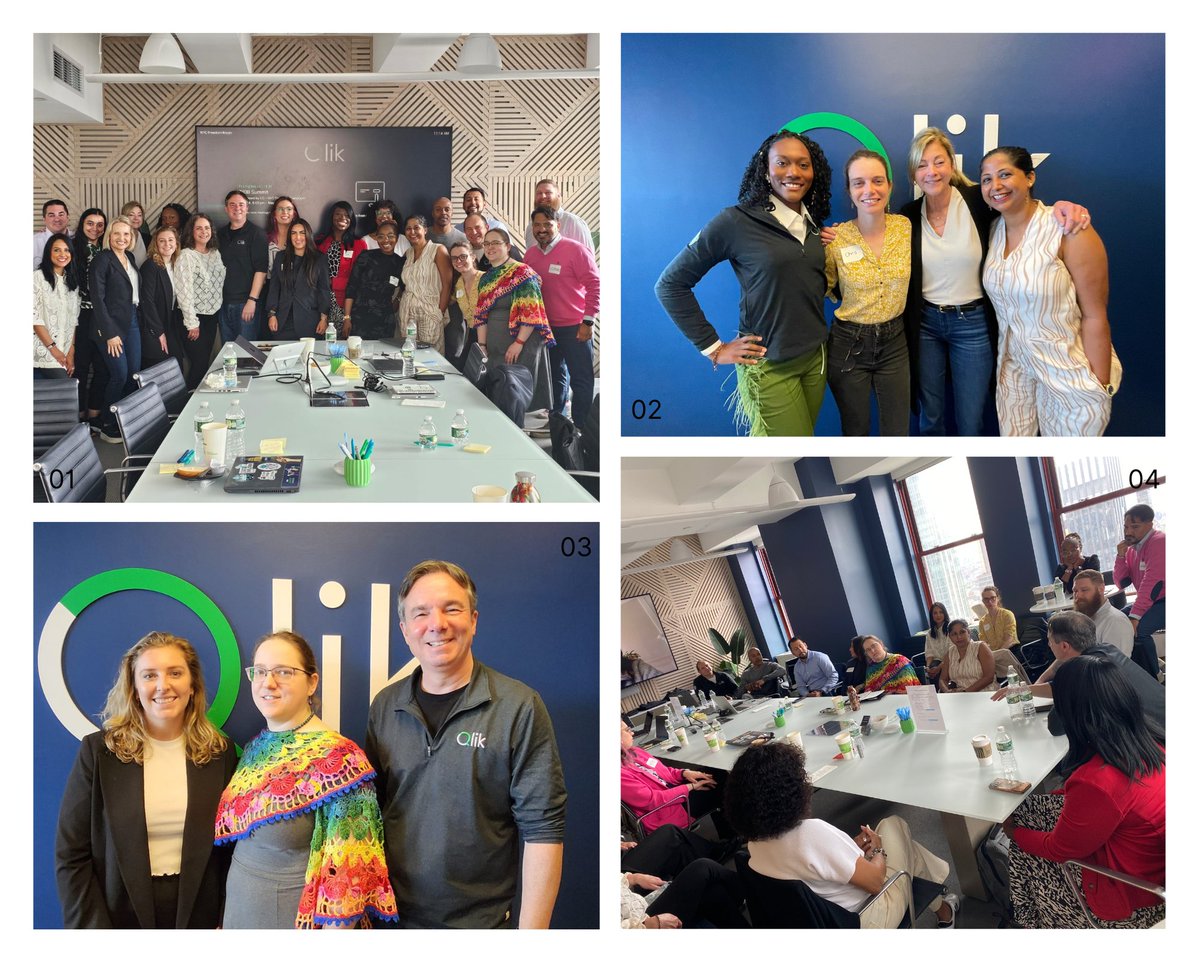 Members and leaders of our Qlik ERGs from all over the world gathered in our NYC office for a 3-day summit focused on redefining our DEIB Strategy. A huge thank you to all who participated and our executives that show continued support and encouragement. #LifeatQlik