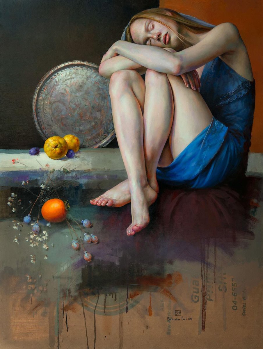 Dream ~ Oil painting by Konstantin Kacev