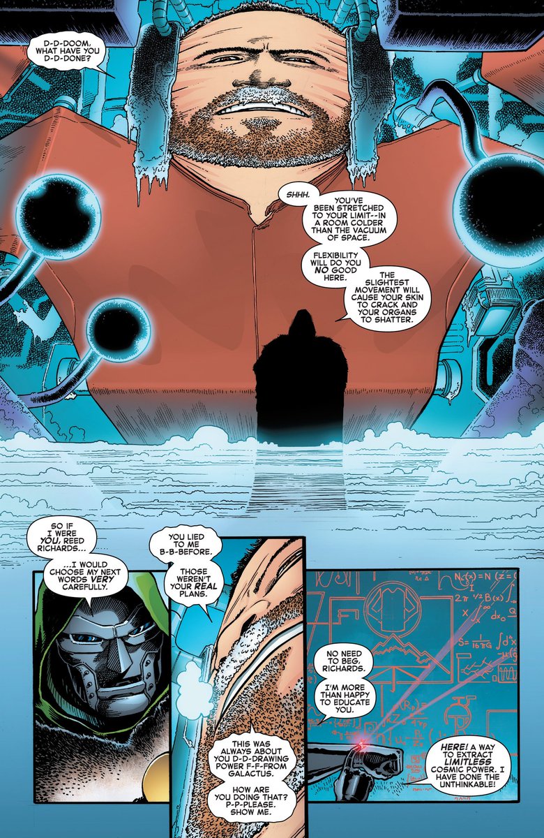 Currently reading Fantastic Four 2018 and I don't know man... does it make me an asshole if I say I like Dr doom😂😂😂😂😭