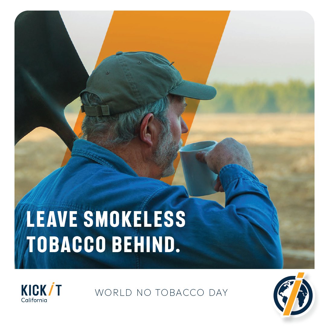 Get ready to quit smokeless tobacco on #WorldNoTobaccoDay! Call a Quit Coach and set May 31 as your quit date.
📞 800-300-8086 (EN) | 800-600-8191 (ES)
#QuitChew #QuitTobacco #HealthyLifestyle