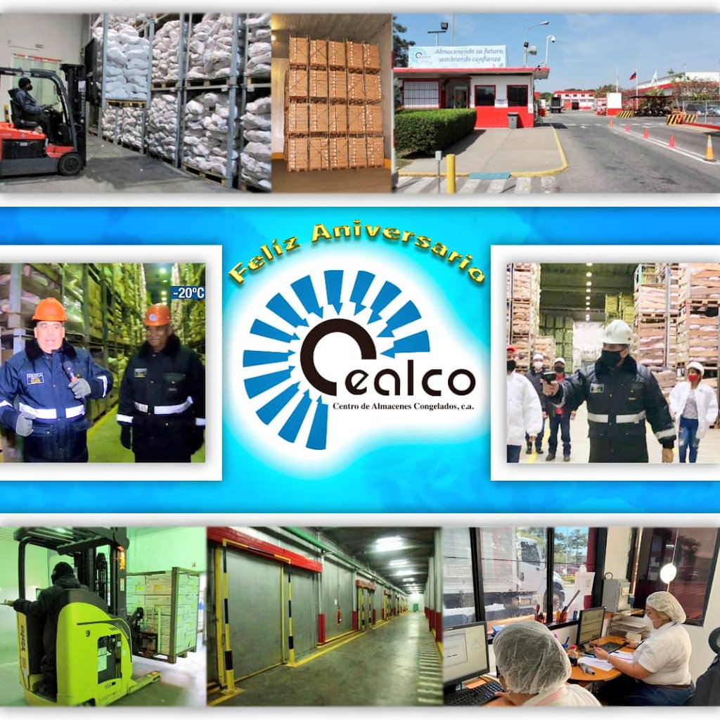 Que alegría felicitar a los Trabajadores y Trabajadoras de @CealcoOficial en su 48 aniversario, llevando adelante los Centros Frigoríficos del Pueblo con un crecimiento increíble para beneficiar a millones de familias con el Plan Proteína. Merecido reconocimiento Familia Cealco.