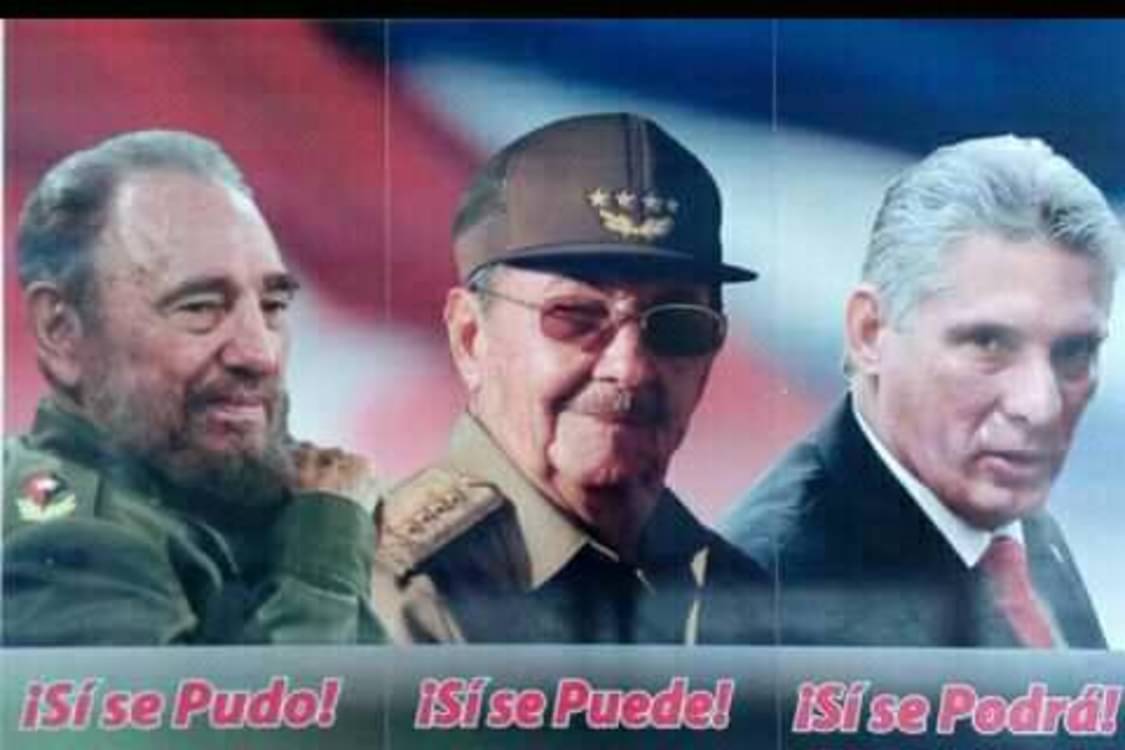 A pesar del Bloqueo Económico y de las presiones políticas, Cuba  🇨🇺 no renuncia a la vía de desarrollo elegida. 
La obra de #FidelCastro la continuamos, somos de
#PatriaOMuerteVenceremos
