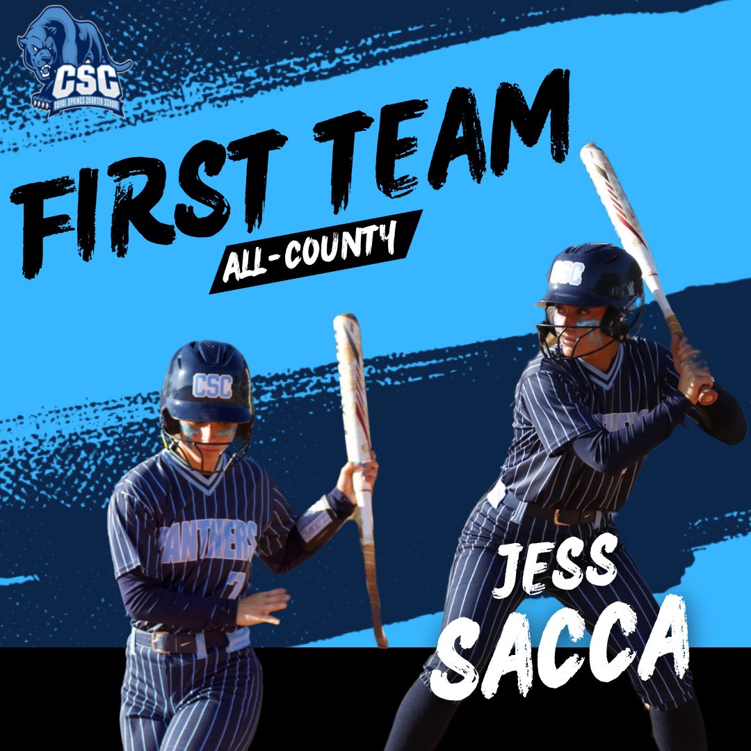 Congrats <a href="/jessica_sacca/">Jessica Sacca 2026</a> on receiving first team all county as well!!!
