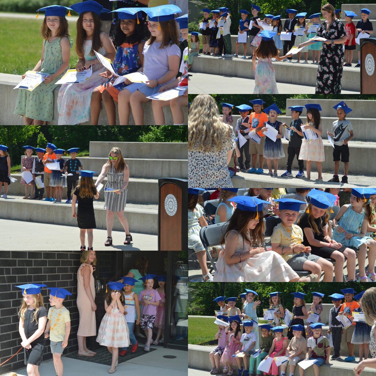 It was a beautiful day for our Kindergartners to graduate! Thank you to all the families who joined in celebrating these hard-working students. 
Special thank you to Mr. Ravida and all of the Kindergarten teachers and paraprofessionals for making today so special for the kids.