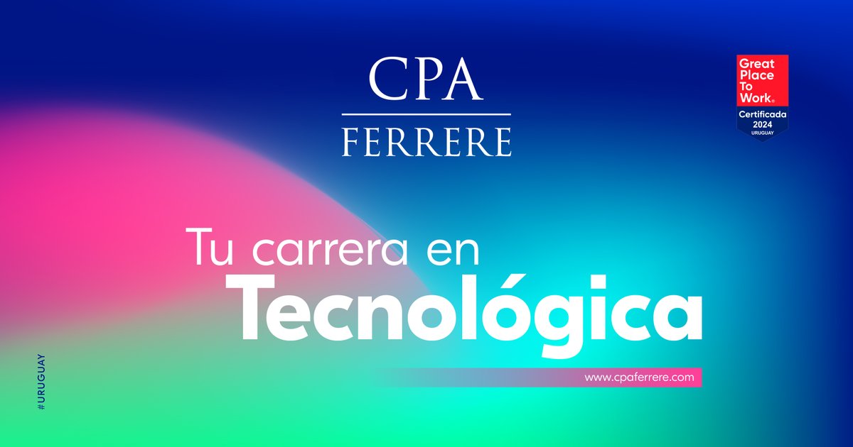 cpa_ferrere's tweet photo. #URUGUAY
Seremos parte de IT Builders Live 2024, el mayor encuentro de profesionales y empresas de la industria de las Tecnologías de la Información en Uruguay, con un stand en el que presentaremos nuestra oferta laboral para profesionales del sector.

🧵👇 https://t.co/NnGtjaZLTE