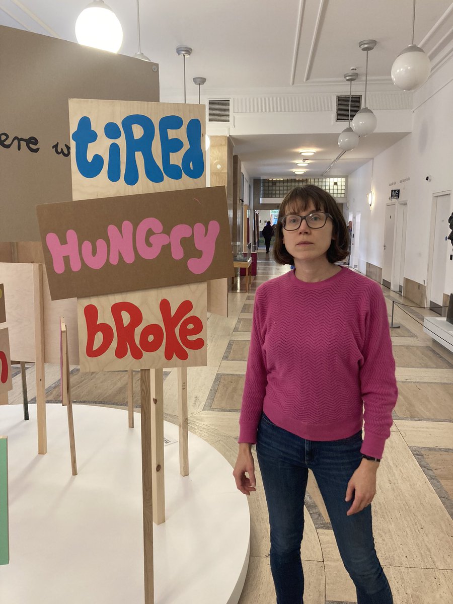 ania_bas's tweet photo. Have a spare £1?
Buy art!
‘Cost of Living’ made with #PlaneStructure is going to be raffled away one placard (and stick) at a time.
Each raffle ticket is only £1.
Free to attend. All are welcome.
Wednesday 29th May 2024 , 6pm start
The Old Grammar School, Coventry CV1 1HP https://t.co/4Eau45MCsz
