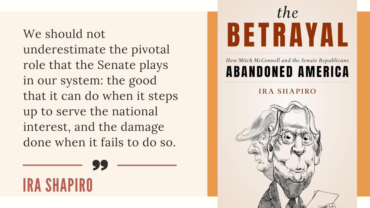 The Betrayal: How Mitch McConnell and the Senate Republicans Abandoned America is OUT TODAY!

Order at a.co/d/5wv8pf9