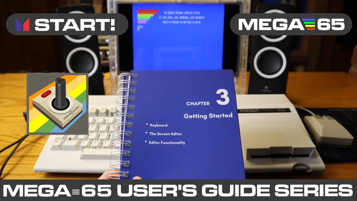 StevenCombs's tweet photo. Master your MEGA65! 🚀 Chapter 3 of my User's Guide series is HERE. Catch up on Chapter 1 & 2, then learn the keyboard, screen editor, and more retro goodness. Let's unlock the power of this 8-bit beast! 🕹️ #MEGA65 #retrocomputing #Commodore65
https://t.co/fuFjW6I9ej https://t.co/X5YeBMcXoK