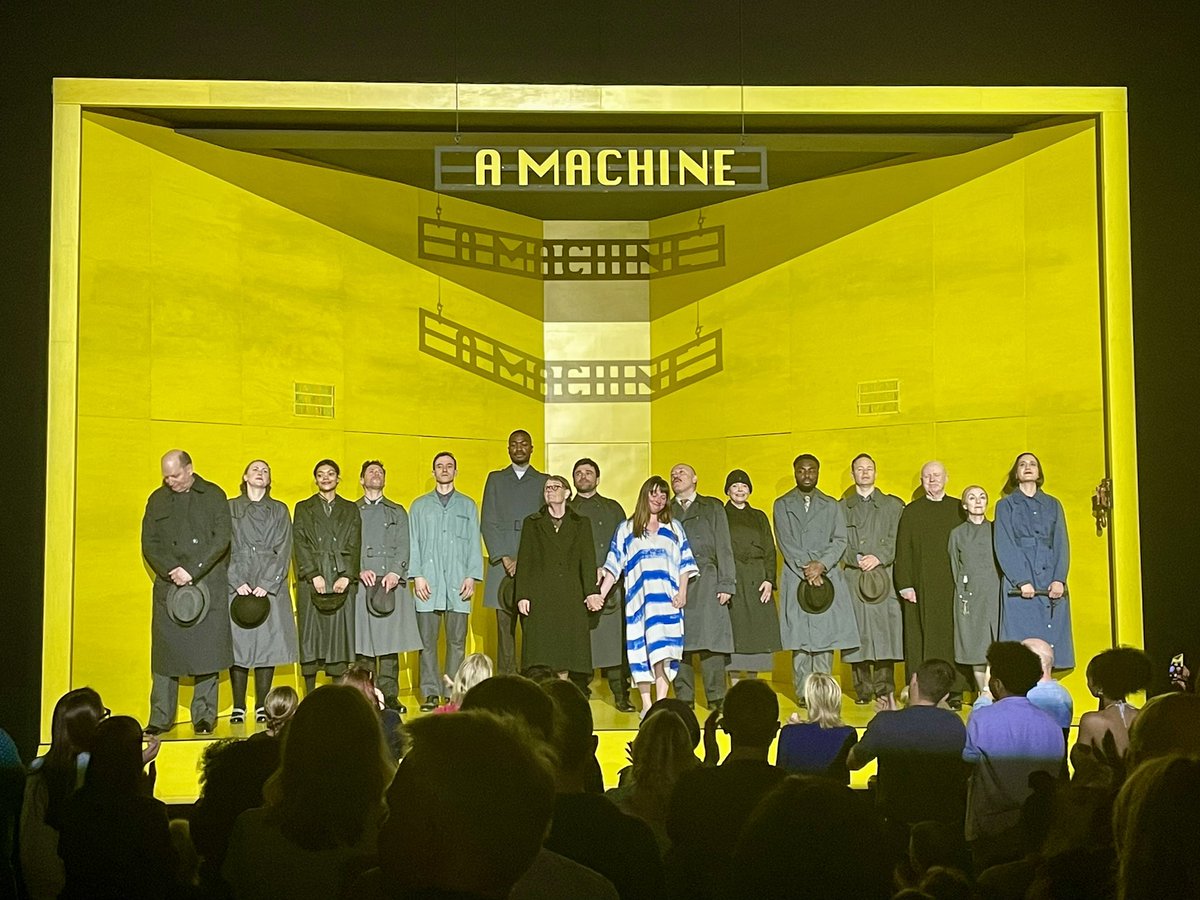 #OVMachinal <a href="/oldvictheatre/">The Old Vic</a> gets better every time I see it – which is really saying something because I was blown away even from the first rehearsal run. Very proud of this one, especially of all the brilliant people on and off stage who make it happen every night.