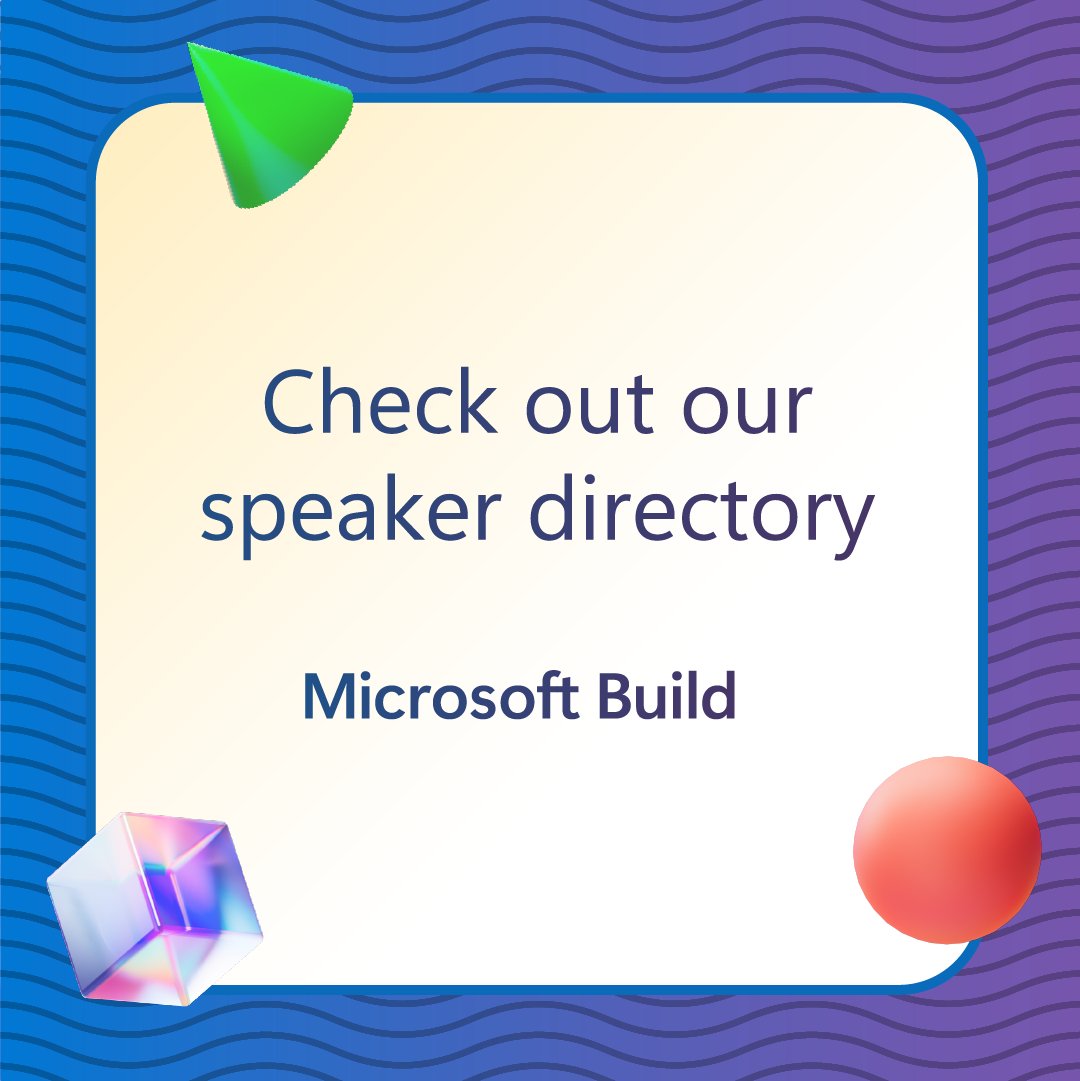 Microsoft Developer tweet media