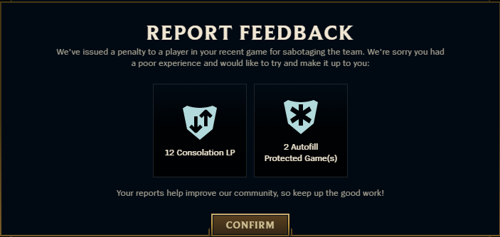 Desde cuando riot instabanea a los que hacen run down y me devuelve casi todos los lp que perdi?