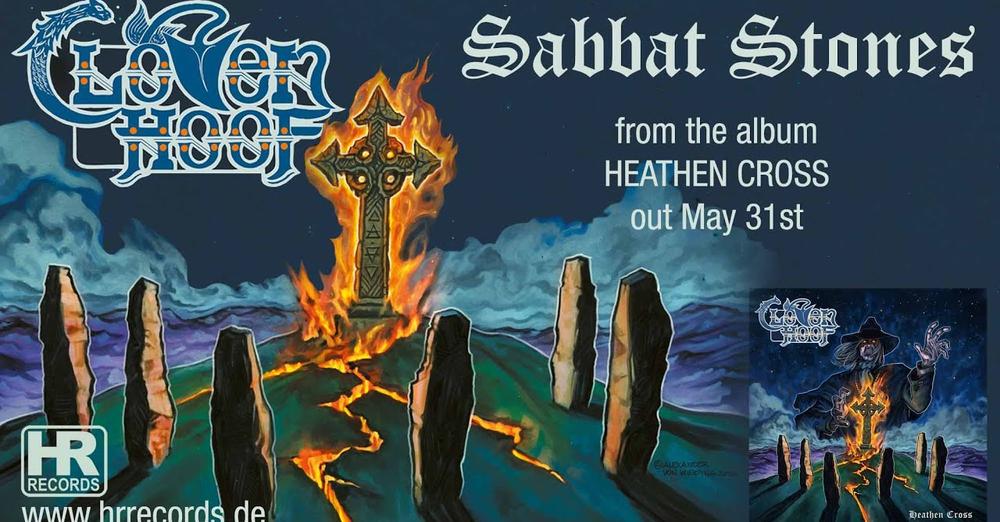 CLOVEN HOOF (NWOBHM/Heavy Metal - UK) - Release 'Sabbat Stones' (OFFICIAL LYRIC VIDEO) - Taken from CLOVEN HOOF's 2024 album 'Heathen Cross' via High Roller Records #clovenhoof #nwobhm #heavymetal wp.me/p9NC0l-hXH