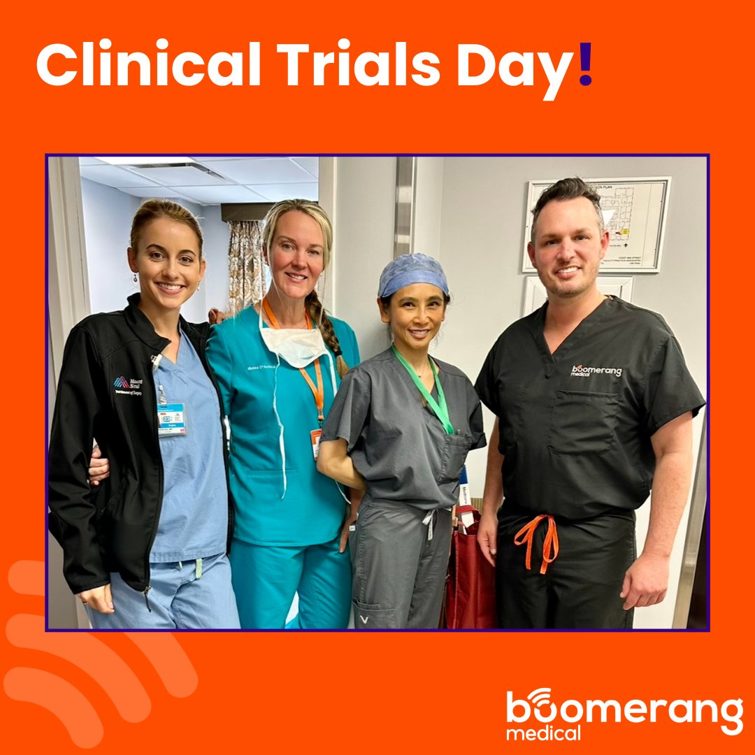 Today, we honor the invaluable contributions of clinical trials in advancing medical knowledge and patient care. At Boomerang Medical, we proudly support innovative research through our BOOM-IBD Clinical Trial, investigating alternatives for those living with IBD.