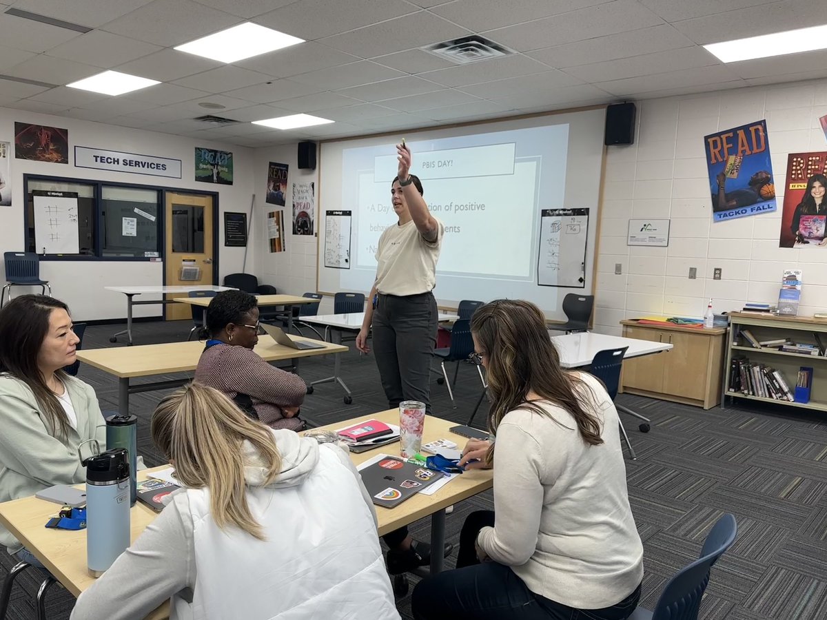 BCHSChargers's tweet image. On our PL day, we shared with and learned from each other. #thinkingclassrooms #verticalspaces #highschoolbookclub #pbis #rvseducationplan #lifelonglearning #wearechargers