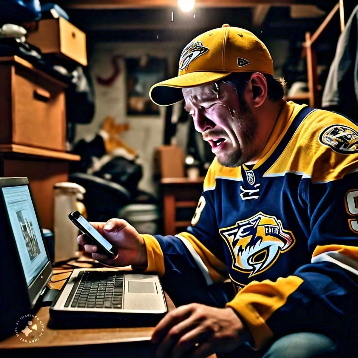 wHeRe’S tHe ReAcTiOn To tHe OiLeRs 3 gOaLs.