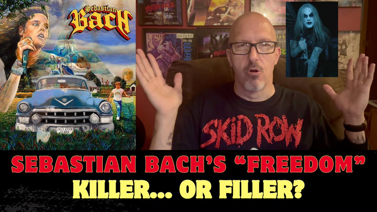 New video out! In this one I go into a detailed breakdown of the new #SebastianBach video  for the song, 'Freedom.'  Check it out here:
youtube.com/watch?v=PSXlnM…