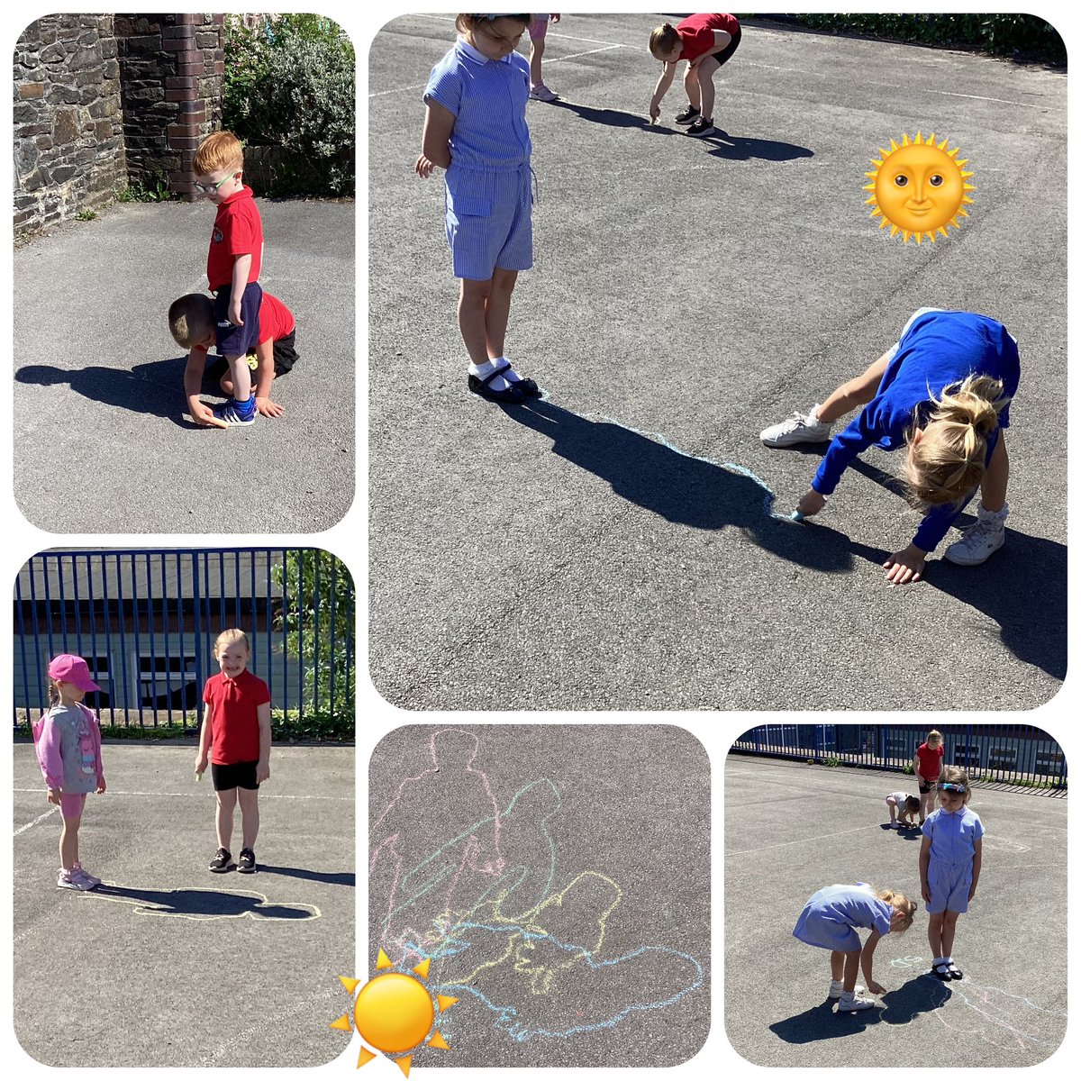 Today we have been looking at shadows. We stood on the same spot at different times throughout the day to see how our shadows moved ☀️
@Phip_Primary