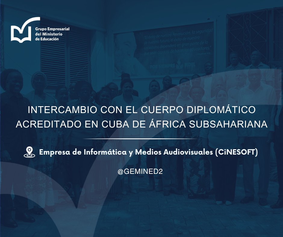 Grupo Empresarial del MINED tweet media
