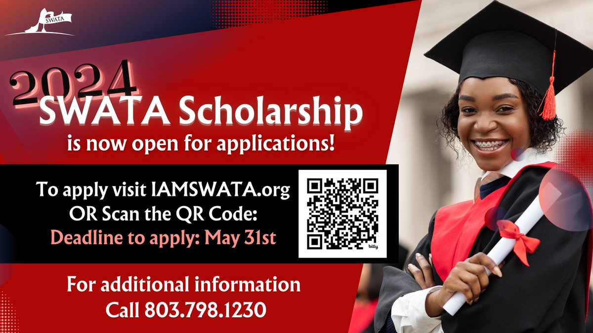 Has your graduate applied for our scholarship opportunities? Both @therdciepic and <a href="/iamswata/">SWATA WOMAN</a> are giving out scholarships. Deadline to apply for both is May 31st!