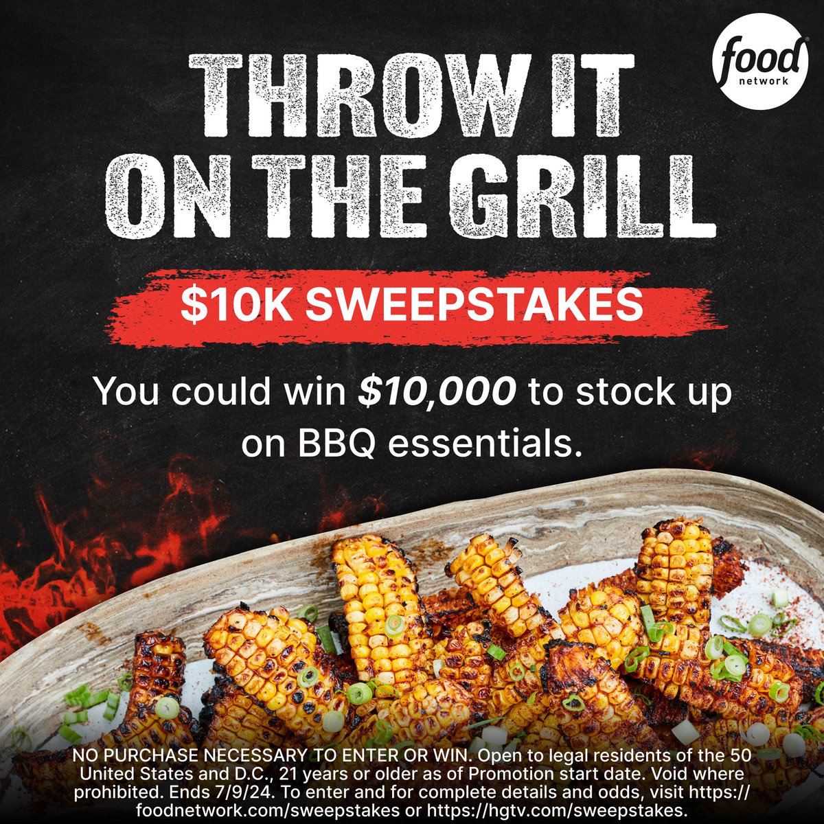 Imagine what you could throw on the grill with an extra $10,000! 🤩 Enter for your chance to win today: foodtv.com/4dr2Ec6