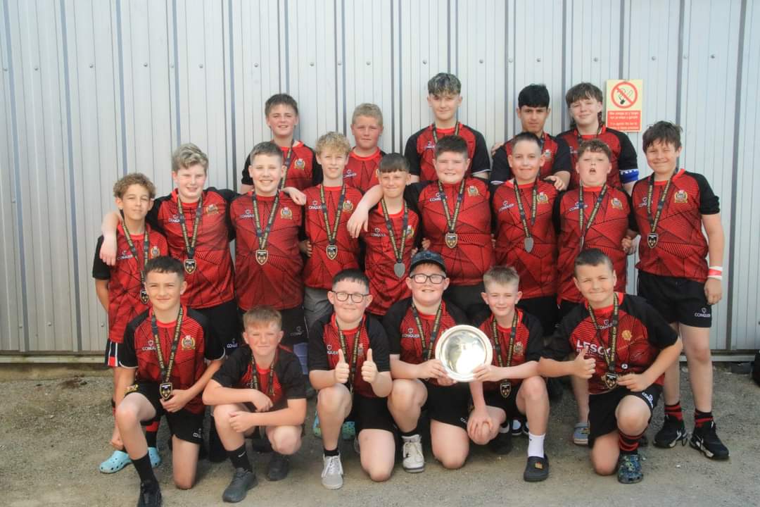 Congratulations @NantygloRugby U12's. @DragonsHUBs @DragonsOffic_SC @dragonsrugby @RodneyRoar 🔥🏉🖤❤️ #TheGlo