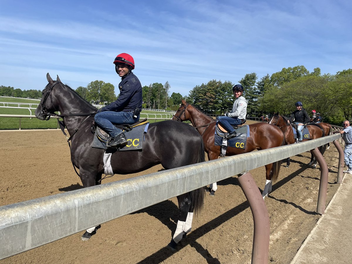 Christophe Clement Racing Stable (@clementstable) on Twitter photo Great to have <a href="/JRosarioJockey/">Joel Rosario</a> and <a href="/DavisJockey/">Dylan Davis 🇺🇸🏇🍀</a> here at Saratoga this morning to work some 2-year-olds. It’s an exciting time of year! Great to have <a href="/JRosarioJockey/">Joel Rosario</a> and <a href="/DavisJockey/">Dylan Davis 🇺🇸🏇🍀</a> here at Saratoga this morning to work some 2-year-olds. It’s an exciting time of year!