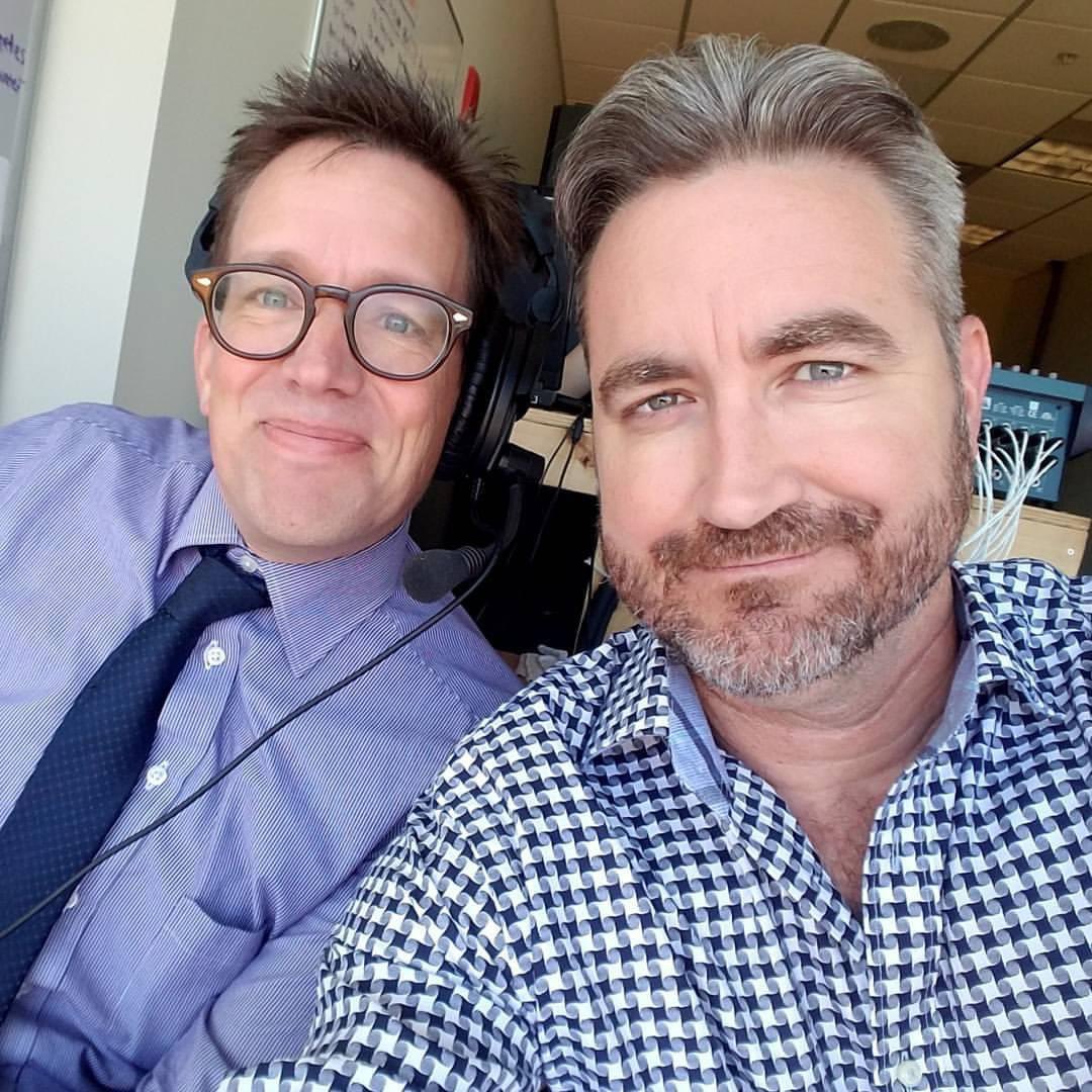 radiojondeek's tweet photo. Happy birthday to NW Arkansas broadcasting icon, journalistic goals, fellow Royals fan, dear friend and all-around jolly good fellow @kylekellams! Grateful to count you as one of the folks who had such a positive influence on me from Day One in Arkansas. #KUAF @OzarksatLarge https://t.co/Ym68Q6PA4A