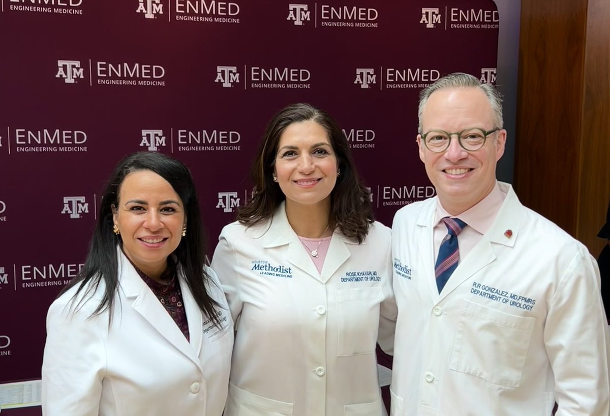 Houston Methodist Urology and Residency Program (@hmethodisturo) on Twitter photo Congratulations to this year's <a href="/TAMUEnMed/">Texas A&M School of Engineering Medicine</a> graduates!
Our attendings have been very involved in the mentorship & training of these amazing graduates. We are very proud of <a href="/RachelStading/">Rachel Stading, MD</a>, <a href="/Uro_Schott/">Bradley Schott</a> & <a href="/SanjanaR2024/">Sanjana Ranganathan</a>, all of whom will be future urologists! 🫶🥳
<a href="/TAMUmedicine/">Texas A&M Medicine</a> Congratulations to this year's <a href="/TAMUEnMed/">Texas A&M School of Engineering Medicine</a> graduates!
Our attendings have been very involved in the mentorship & training of these amazing graduates. We are very proud of <a href="/RachelStading/">Rachel Stading, MD</a>, <a href="/Uro_Schott/">Bradley Schott</a> & <a href="/SanjanaR2024/">Sanjana Ranganathan</a>, all of whom will be future urologists! 🫶🥳
<a href="/TAMUmedicine/">Texas A&M Medicine</a>