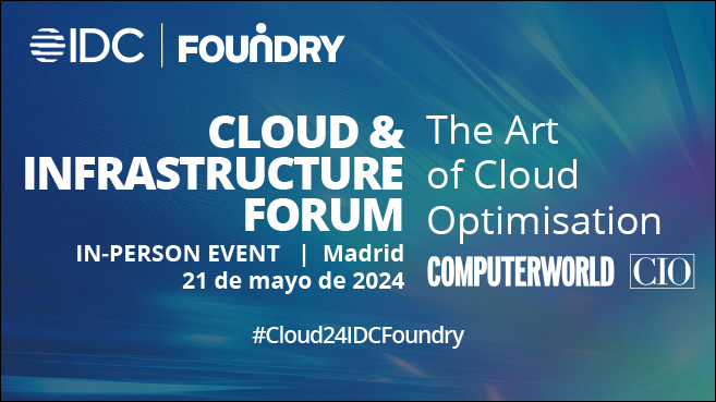 Menos de 1 hora para el comienzo de #Cloud24IDCFoundry #evento organizado por @FoundrySpain e @IDCSpain donde descubriremos como las empresas están utilizando #cloud para impulsar su #transformacióndigital. Síguelo a través del hashtag 👉 #Cloud24IDCFoundry