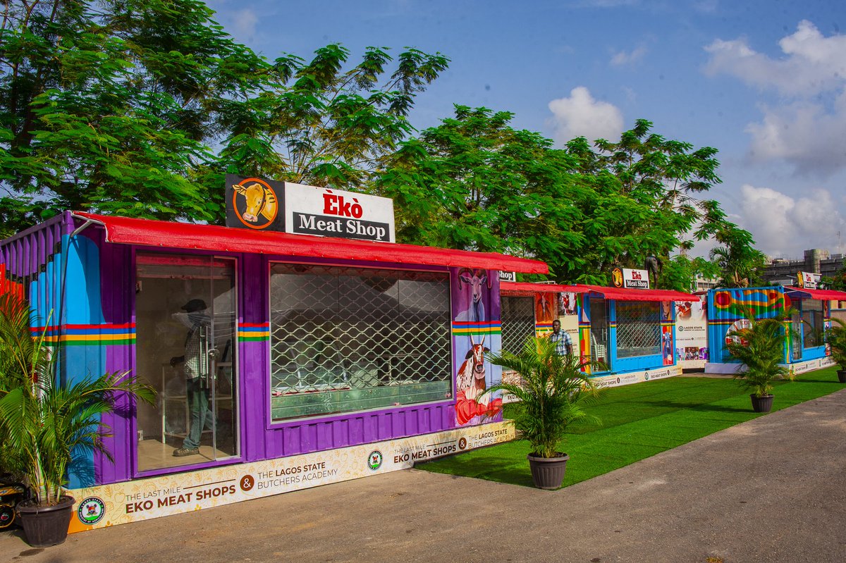 Abi_Olusanya's tweet photo. ...each shop will be manned by 4 trained youth given the support to start trade - equipment (freezer/cooling display unit/teflon table top/scale/butcher kit/generator/water tank unit etc), and a cow to activate business, with supplies from approved abattoirs for carcass. https://t.co/JMveI0cRYb