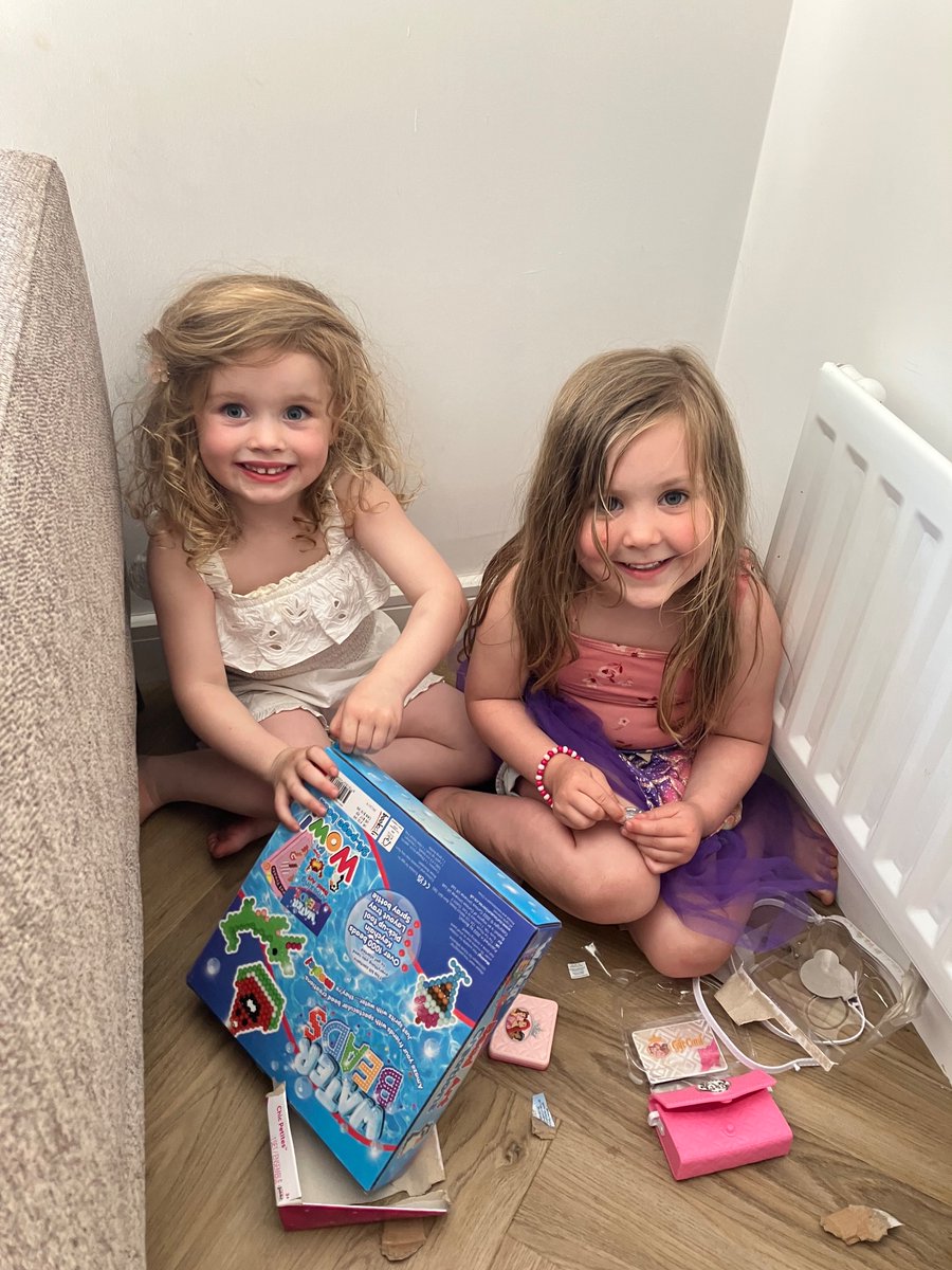 The girls had fun at izzies birthday on Saturday ♥️