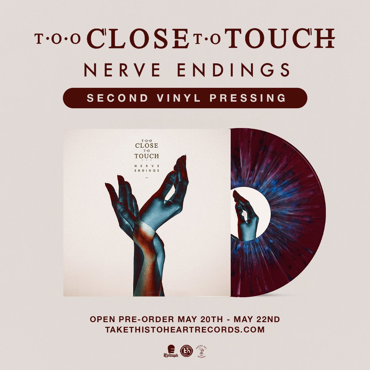 ••• AVAILABLE UNTIL WEDNESDAY ••• 

takethistoheartrecords.com/products/too-c…