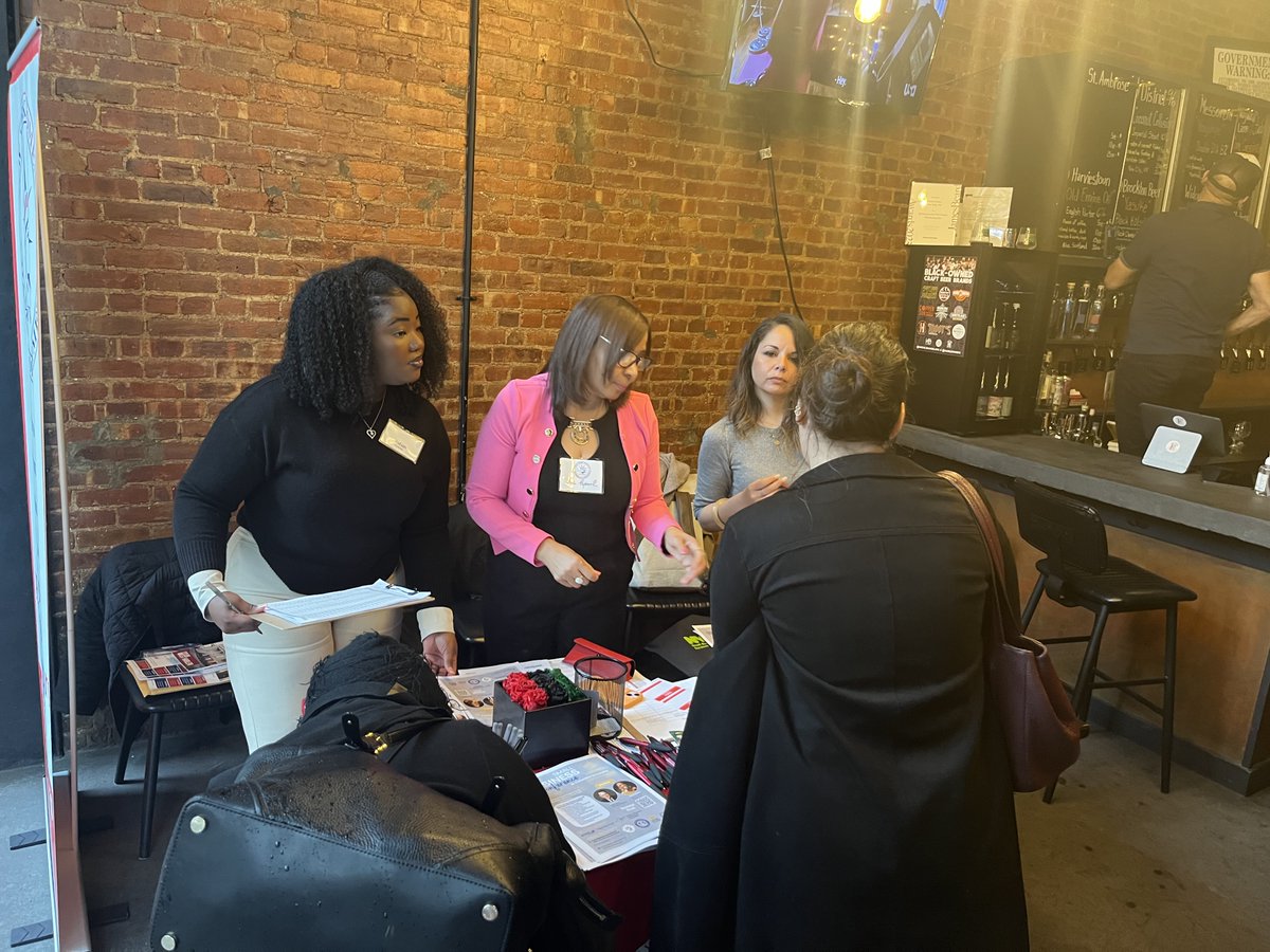 NYWomensChamber's tweet photo. Last week, we celebrated #smallbizmonth with our Chamber On The Go Networking Resource event!!! Thanks to our partners @NYC_SBS Thank you #HarlemHops for hosting the event and offering your tasty brews ๐ป for us to enjoy!
#smallbizmonth #cotg #networking #nycsbs #nywcc https://t.co/Z0OZYyF51j