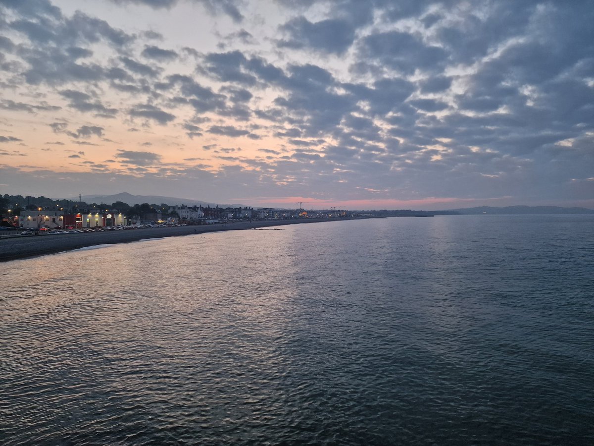 Nice night in #bray