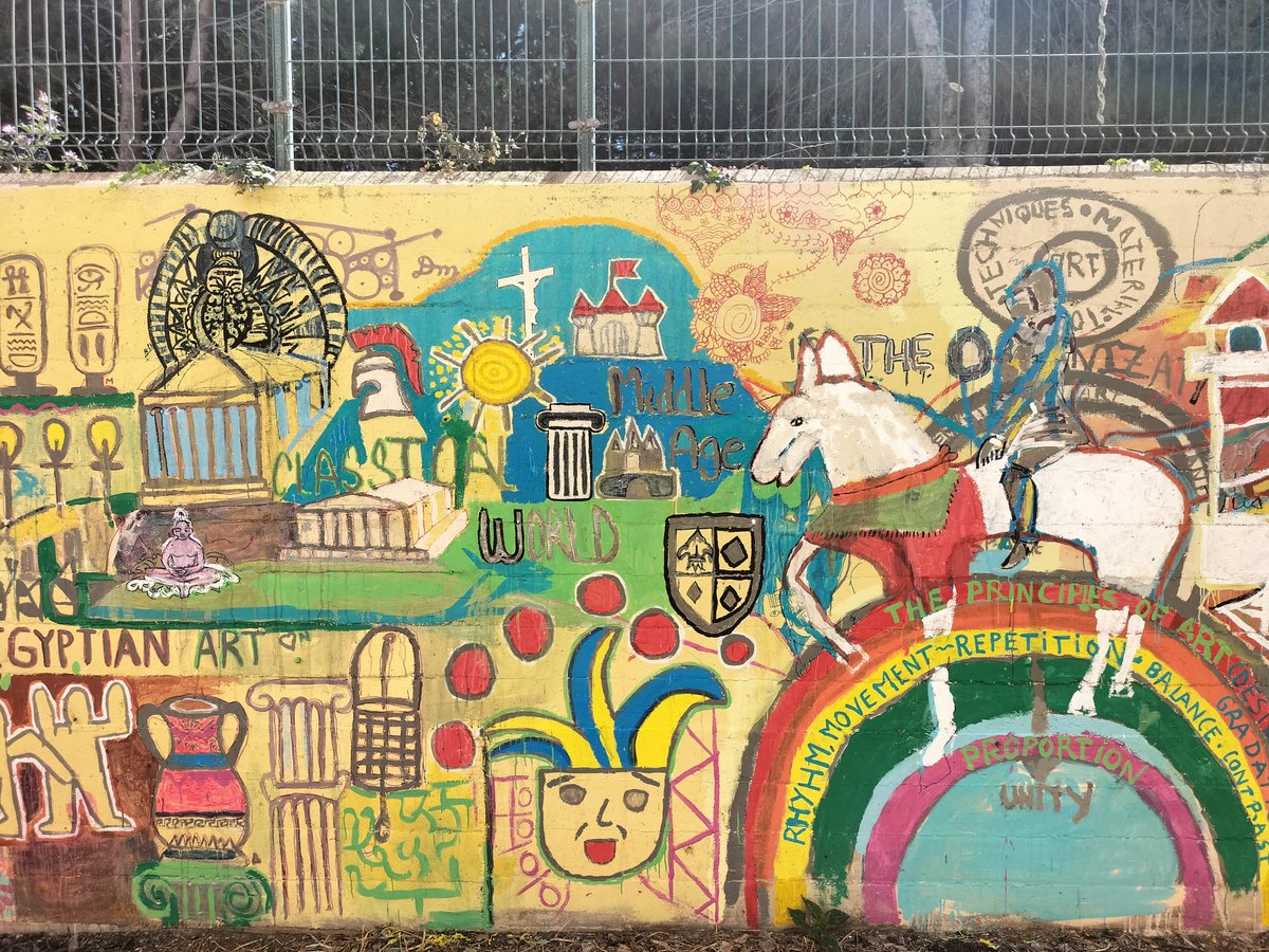 🌐 ANPE en los centros 🚗

El pasado martes visitamos el barrio de #Hispanidad en  #Zaragoza

📌 Estuvimos en el <a href="/CeipHispanidad/">CEIP Hispanidad</a> donde trabajan orgullosos un huerto con su alumnado  y en el <a href="/IESpignatelli/">IES Ramón Pignatelli</a> donde su alumnado ha realizado un mural muy creativo.

#ANPEcontigo 💚💙