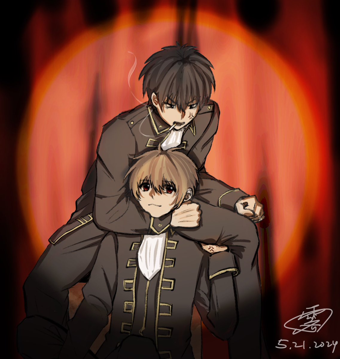 AutoJkk's tweet photo. #沖土 仲良しな^ ^ https://t.co/QtT5cBIYrP
