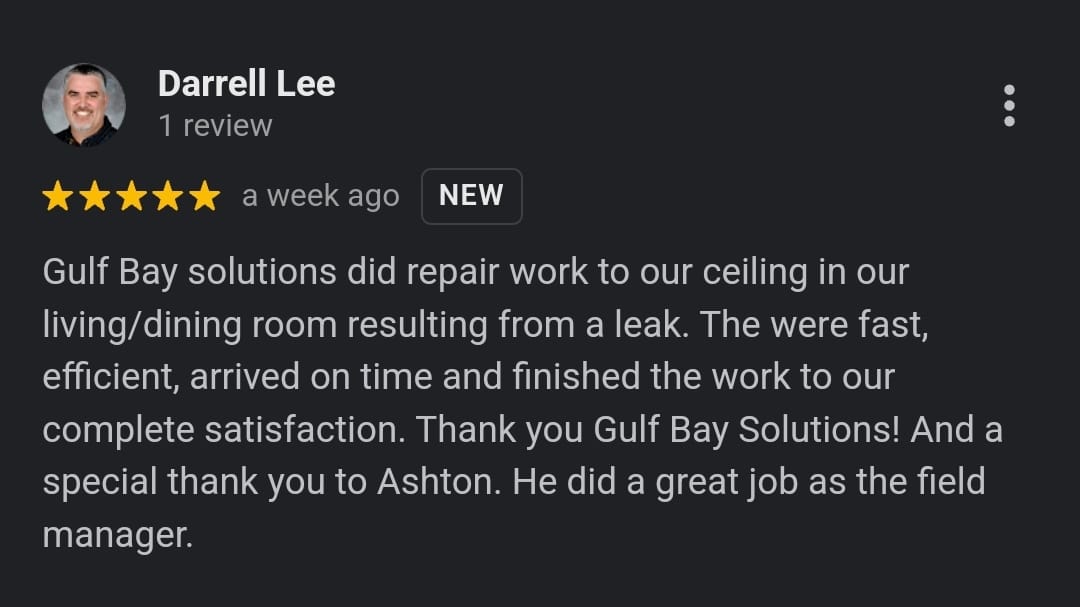 gulfbay_solns's tweet image. &quot;Unmatched Quality, Unbeatable Reviews: Transforming Homes with Precision and Pride 🌟 

📞 **Call Now for a Free Consultation:** (727)279-5141

 #RestorationMasters #QualityControl&quot;