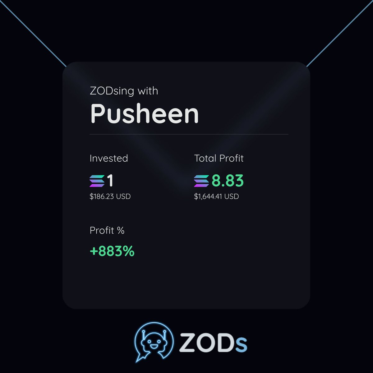 sol_engineer's tweet image. PNL cards generation module from Discord ✅

I&apos;ve got over 200 messages, I&apos;ll try to reply tomorrow, been working 15 hours straight.

To clarify few important things:
 • Web platform + Discord will be locked alpha (no public access)
 • We&apos;ll pick the first beta batch tomorrow…