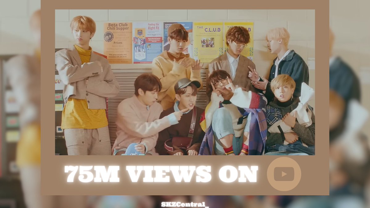 SKZCentral_'s tweet image. Stray Kids "Get Cool" M/V has surpassed 75.000.000 views (75M)  and has 1.7M likes on YouTube!🎉

🎬: youtu.be/BcXwZEbOvpo?si…

#GetCool #IamYOU #StrayKids #스트레이키즈 @Stray_Kids