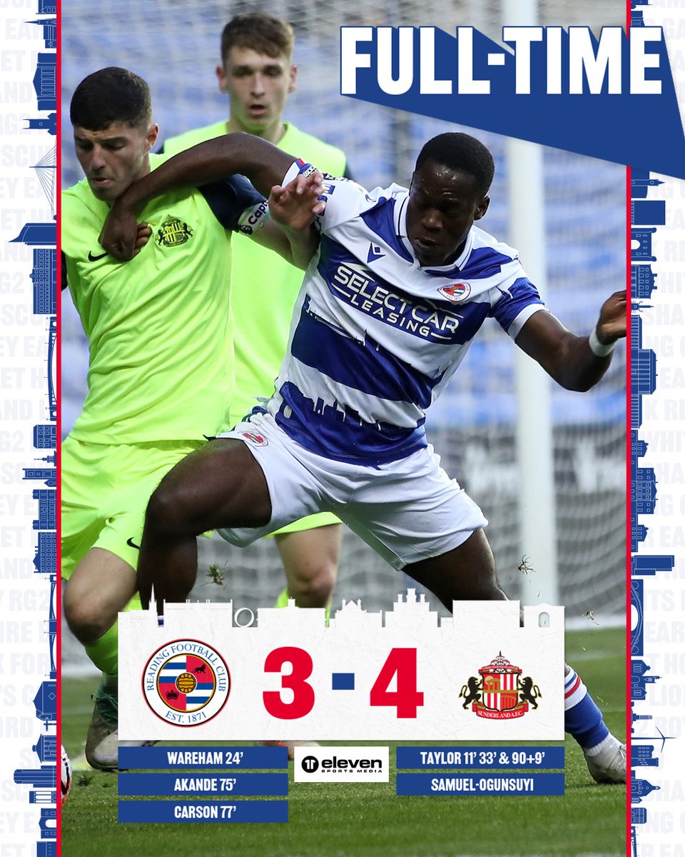 𝐅𝐔𝐋𝐋 𝐓𝐈𝐌𝐄 An incredible journey comes to an end 💙🤍 #RFCU21 | #ReadingFC