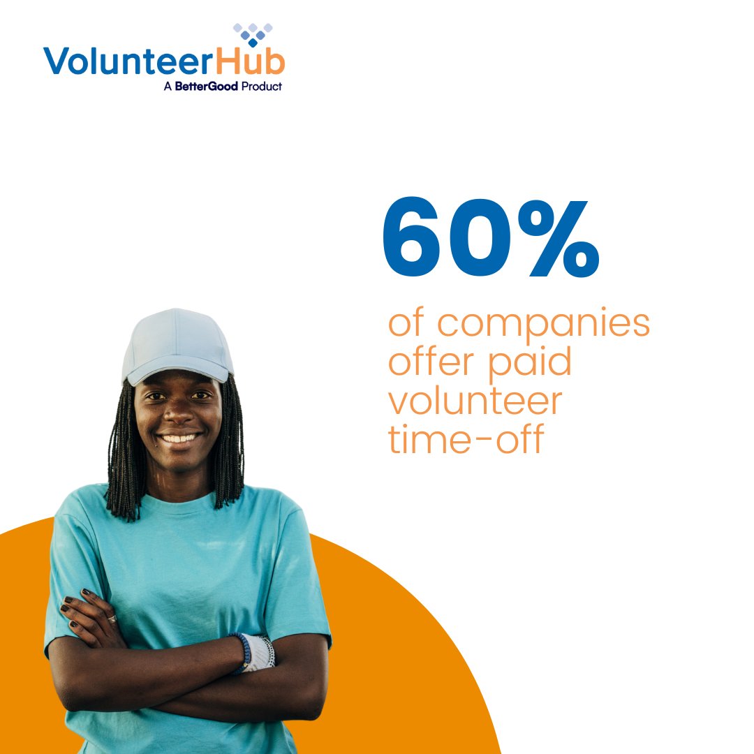 Fun Fact: 🌟 60% of companies now offer paid volunteer time-off opportunities to employees. Making a difference while on the clock? That's a win-win! 💼

#CorporateSocialResponsibility #Volunteerism #WorkLifeBalance