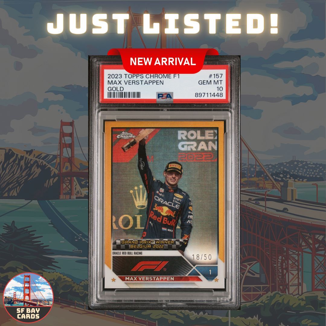 sfbaycards's tweet image. These new additions are a must-have for every serious collector. Speed over to SF Bay Cards on eBay and make these prized possessions yours today! #f1 #f1driver #f1cards #toppsf1 #toppsf1cards #f1collection #thehobby #sfbaycardsdotcom
