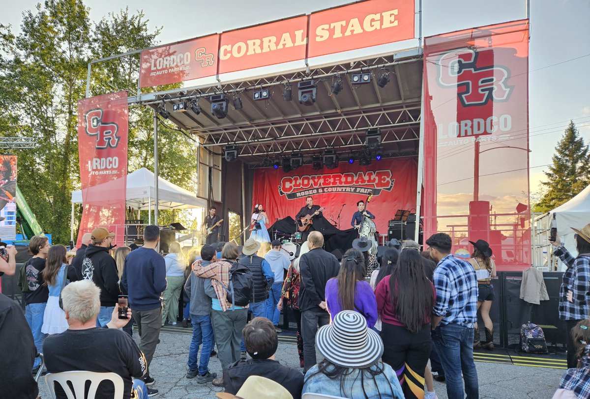 NYCARE_Wellness's tweet photo. A few of the events that we (Yvonne, Albert &amp; myself) watched at the recent 2024 @CloverdaleRodeo, especially the musical concerts last night. What a nice day off and early birthday presents from our daughter Yvonne. #CloverdaleRodeo2024 #Cloverdale #RodeoEvents ^ @EarlaRiopel🥰 https://t.co/xemOgfyj7g