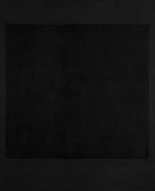 . BLACK FORM Mark Rothko, No.7, 1964 .